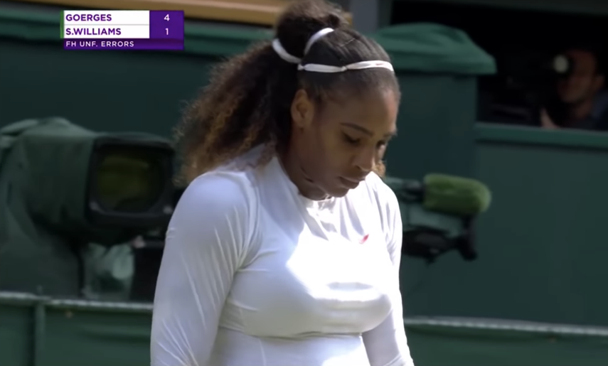 (Screenshot of Wimbledon 2018 game)